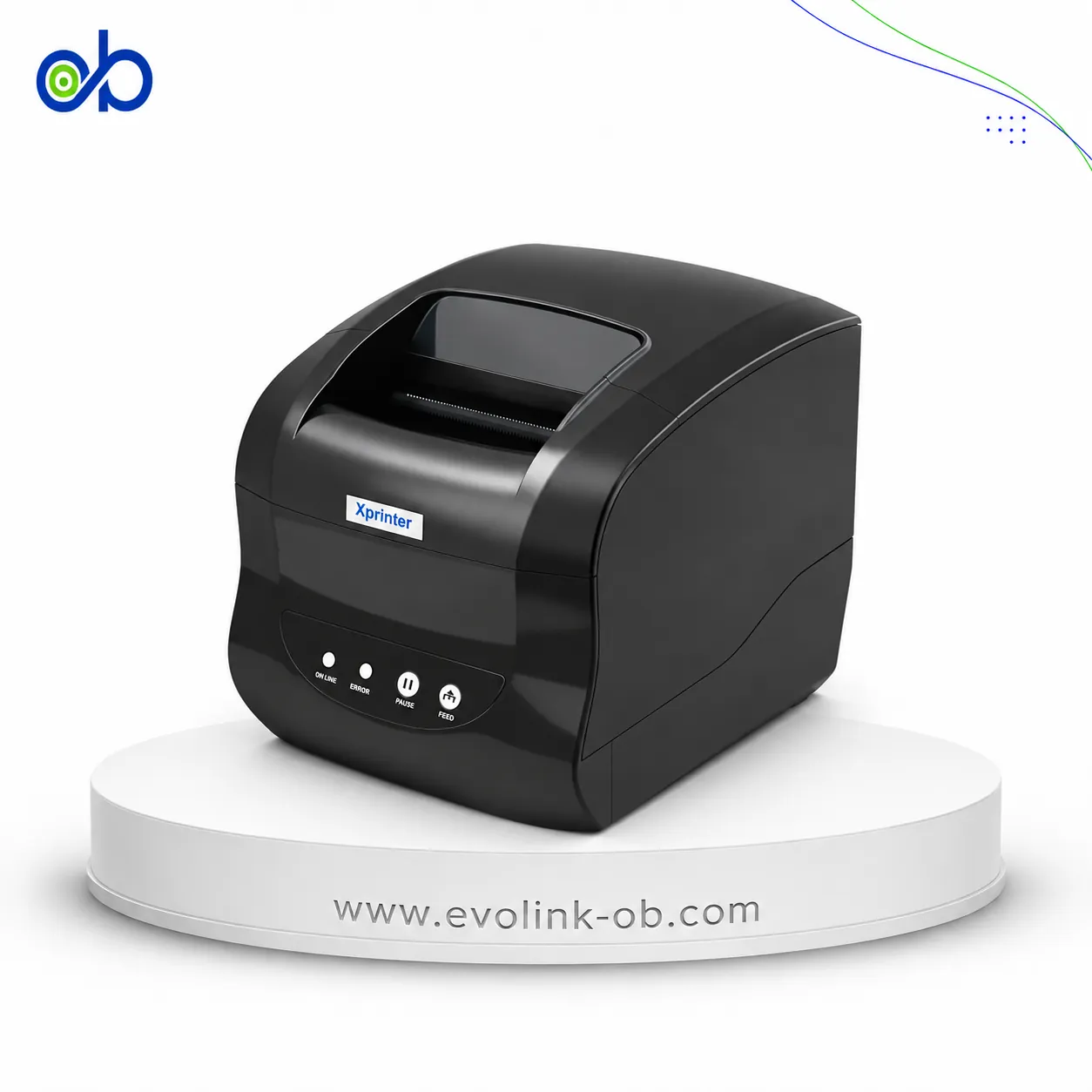 صورة إضافية لـ طابعة فواتير وملصقات حرارية Xprinter XP-365B ( 80mm - USB&LAN )