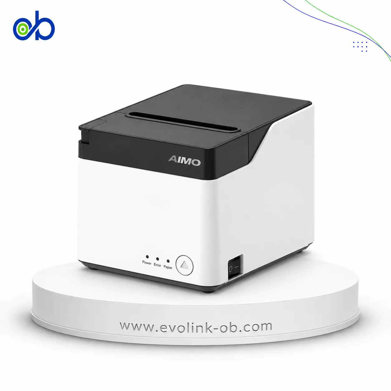 طابعة فواتير  حرارية ⁦AIMO QF300⁩ ( ⁦80mm - USB&Lan⁩ )