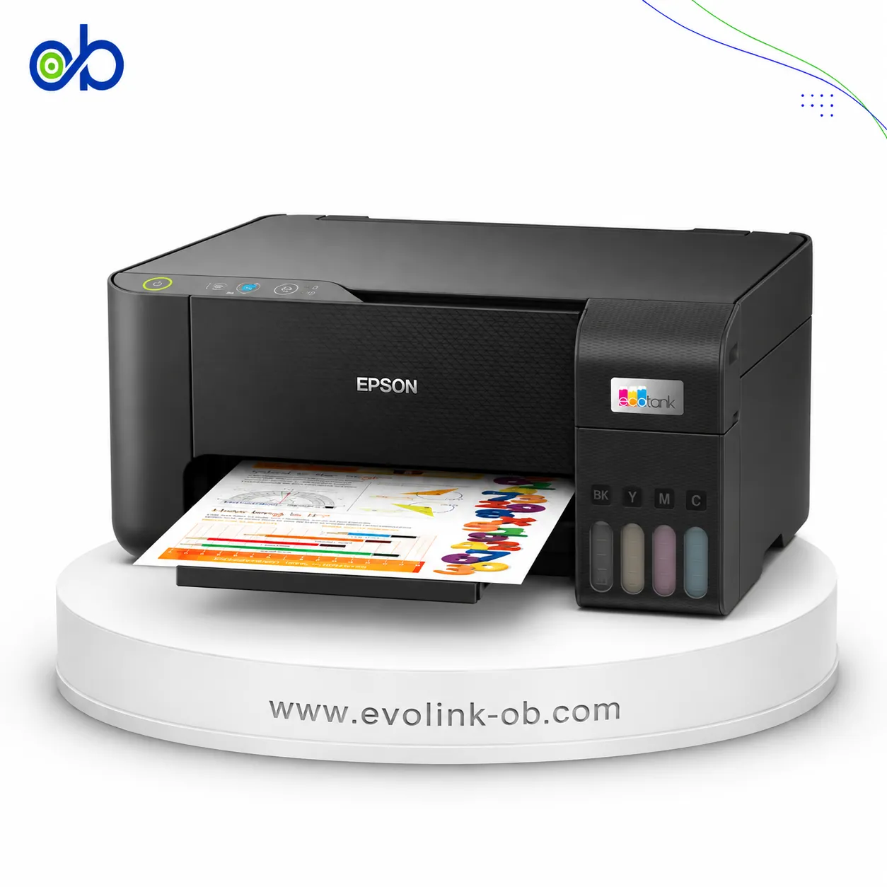 صورة إضافية لـ طابعة Epson EcoTank L3210