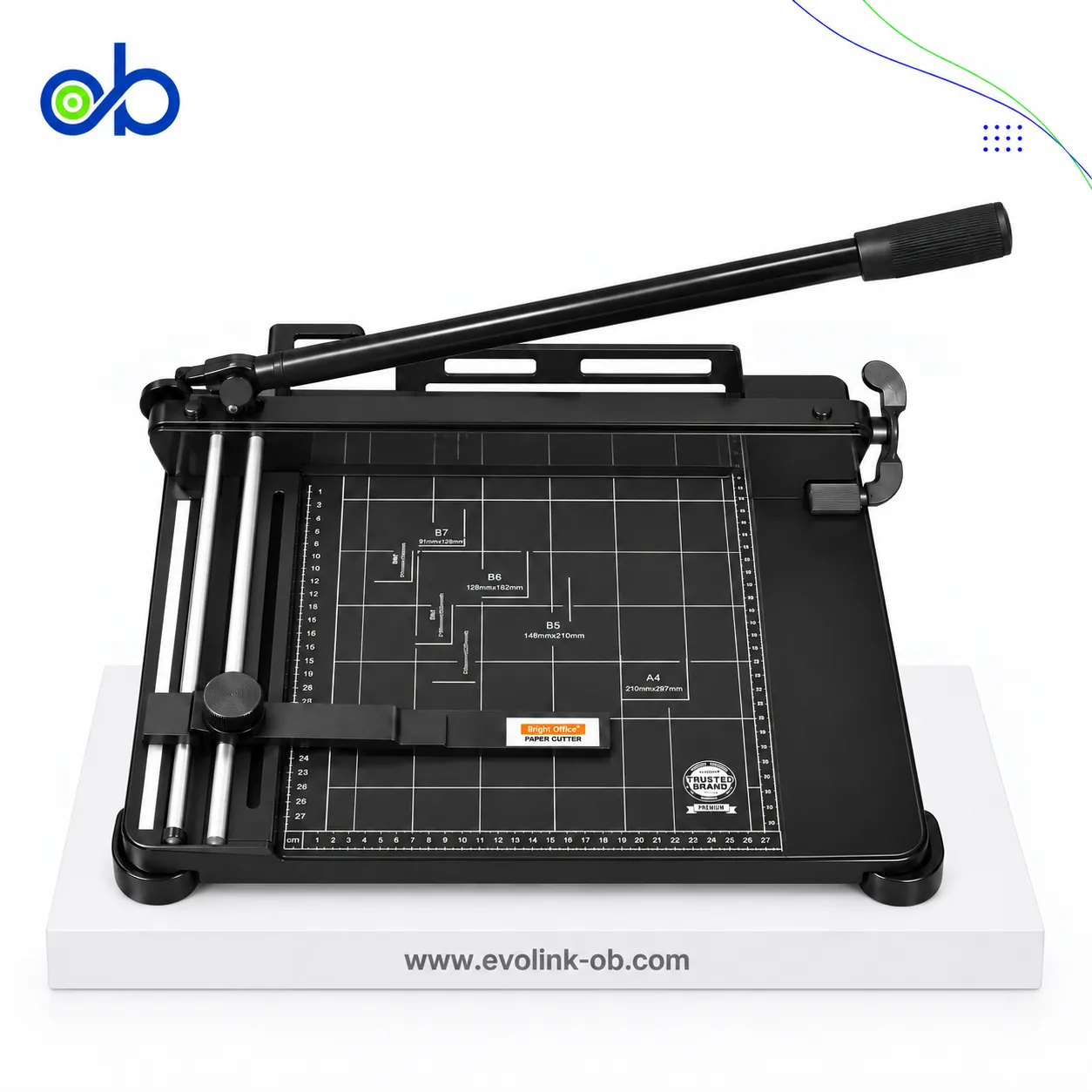 ⁦Bright Office NO.8298 A3 Heavy-Duty Paper Cutter⁩