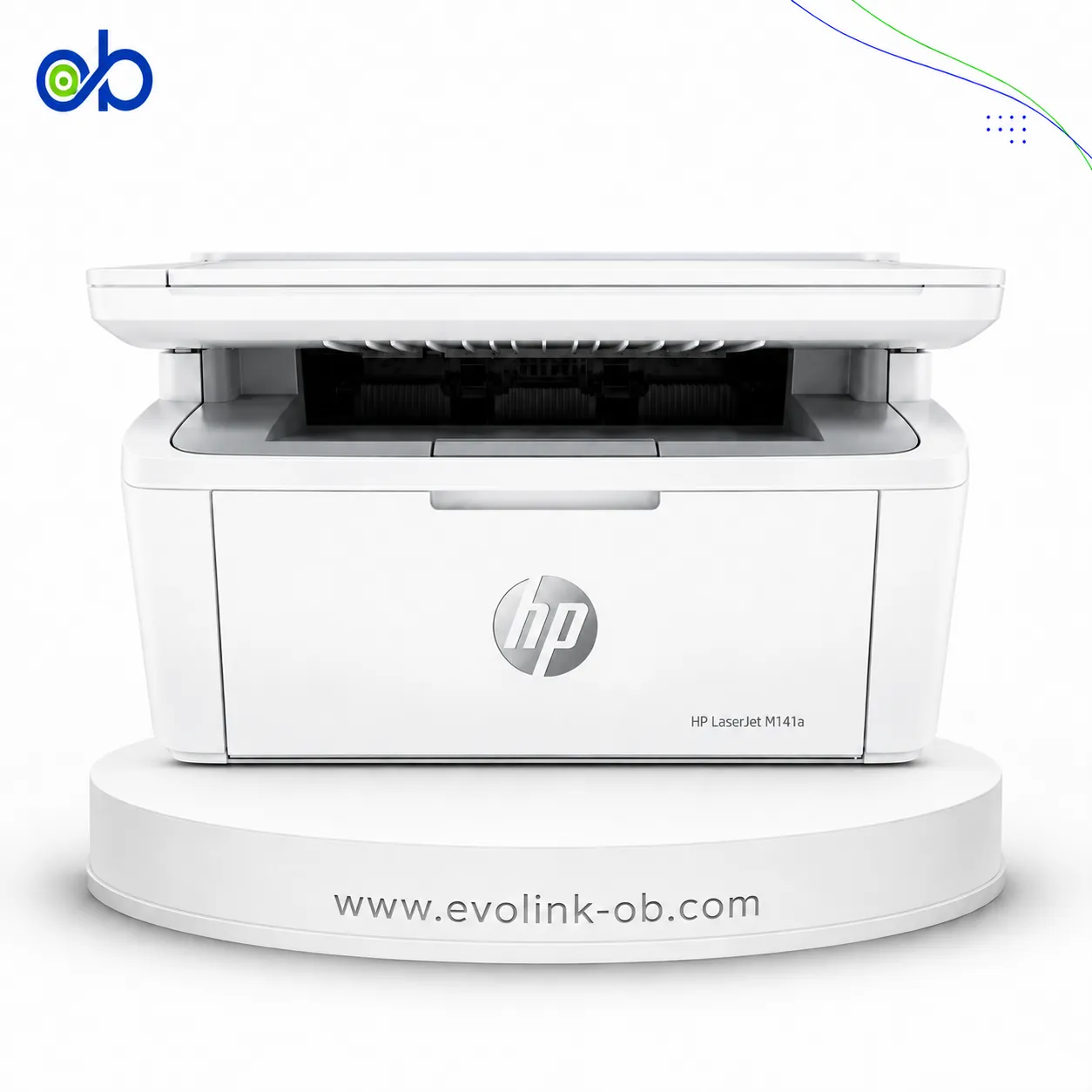 طابعة ⁦HP M141A⁩ ليزر أسود ⁦3 in 1⁩