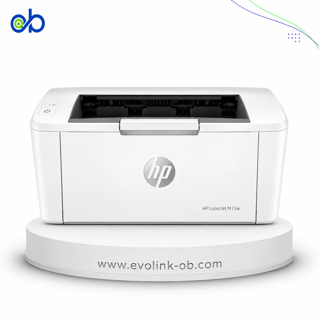 طابعة ⁦HP M15w⁩ ليزر أسود