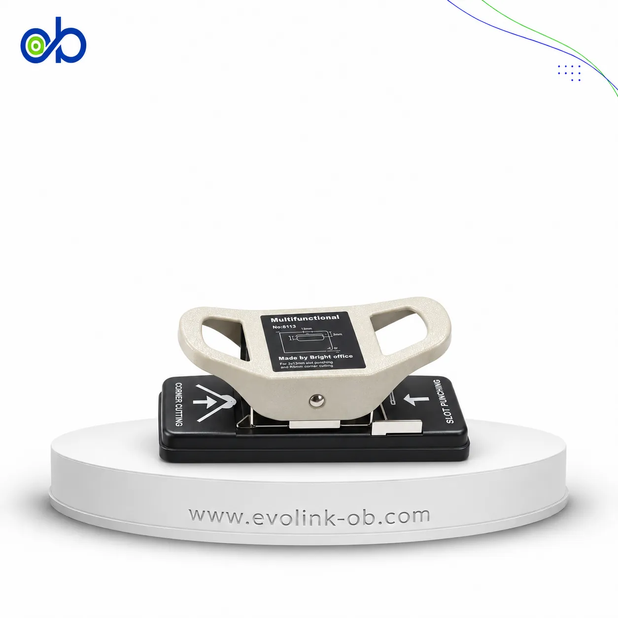 ⁦Bright Office NO.8113 Double Corner Cutter⁩