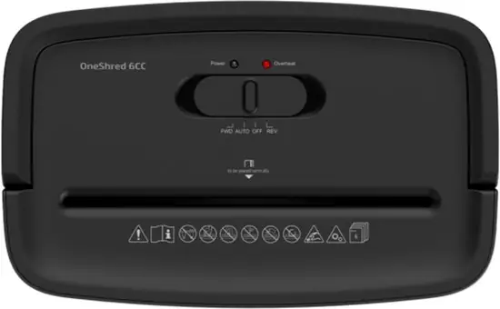 Additional view of HP OneShred 6CC Shredder
