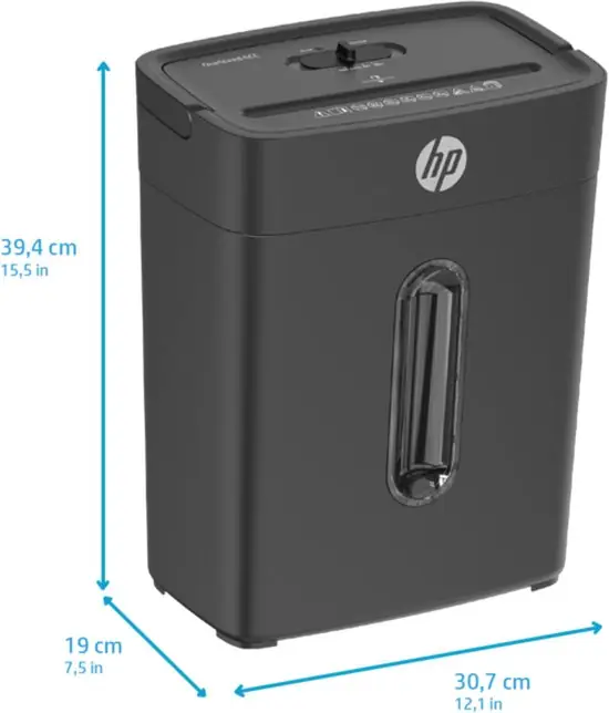 HP OneShred 6CC Shredder details – image 4