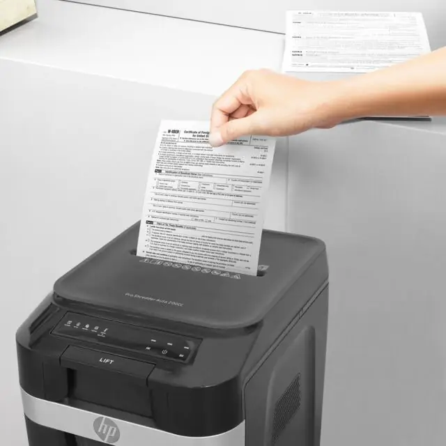 HP Pro Shredder Auto 200CC details – image 16