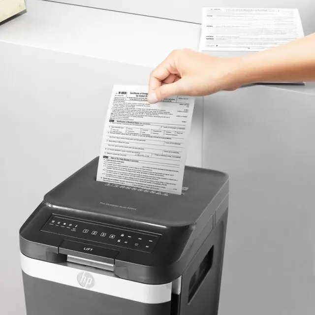 HP Pro Shredder Auto 400CC details – image 13