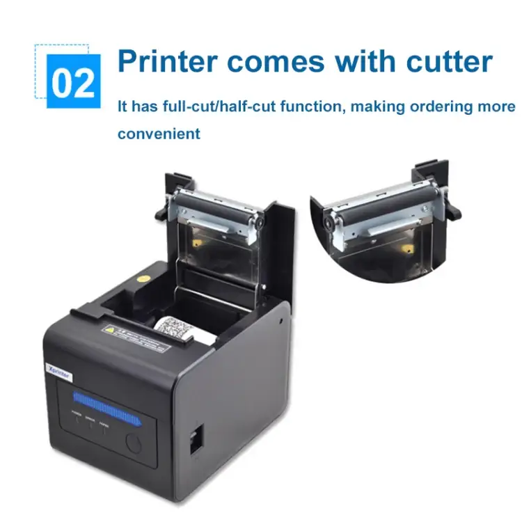 تفاصيل طابعة فواتير حرارية Xprinter XP-C300H – الصورة 6