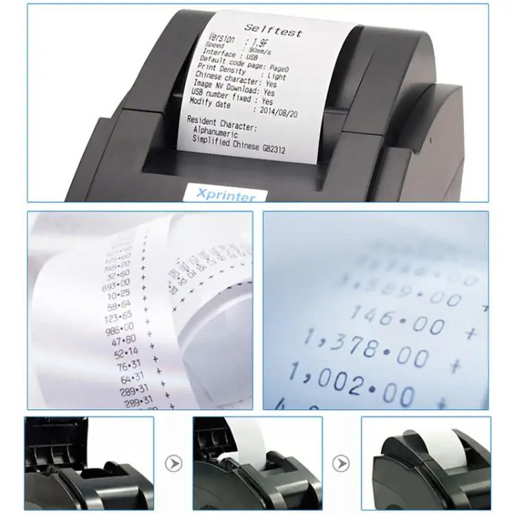 Thermal Printer Xprinter XP-58IIIK details – image 5