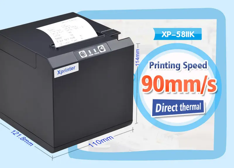 Thermal Printer Xprinter XP-58IIK details – image 5