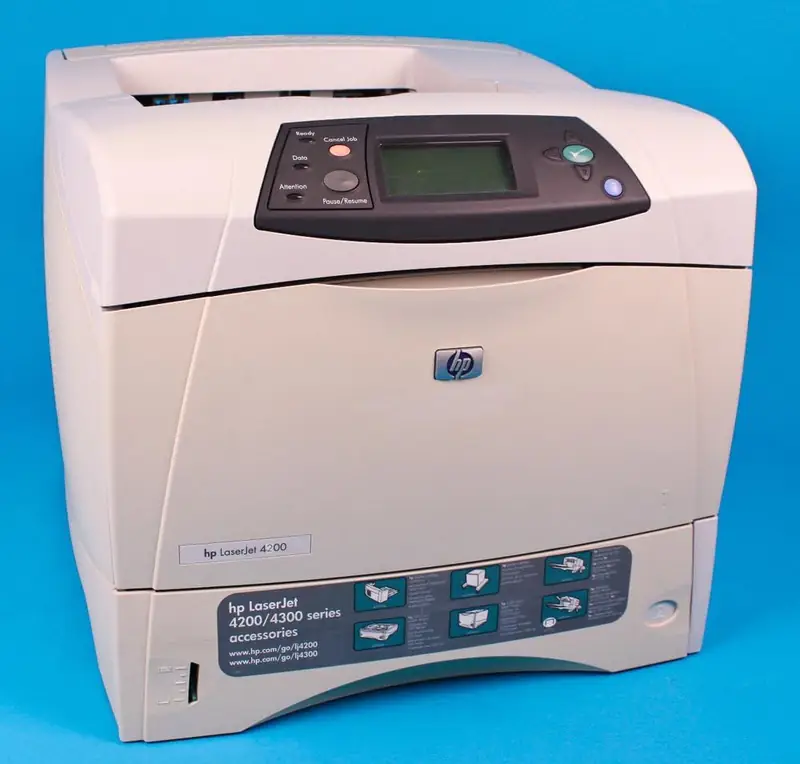 HP 4200Ln Monochrome Laser Printer details – image 5