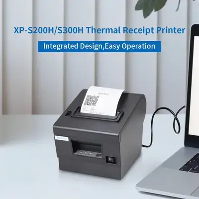 صورة إضافية لـ طابعة فواتير حرارية Xprinter XP-S200H