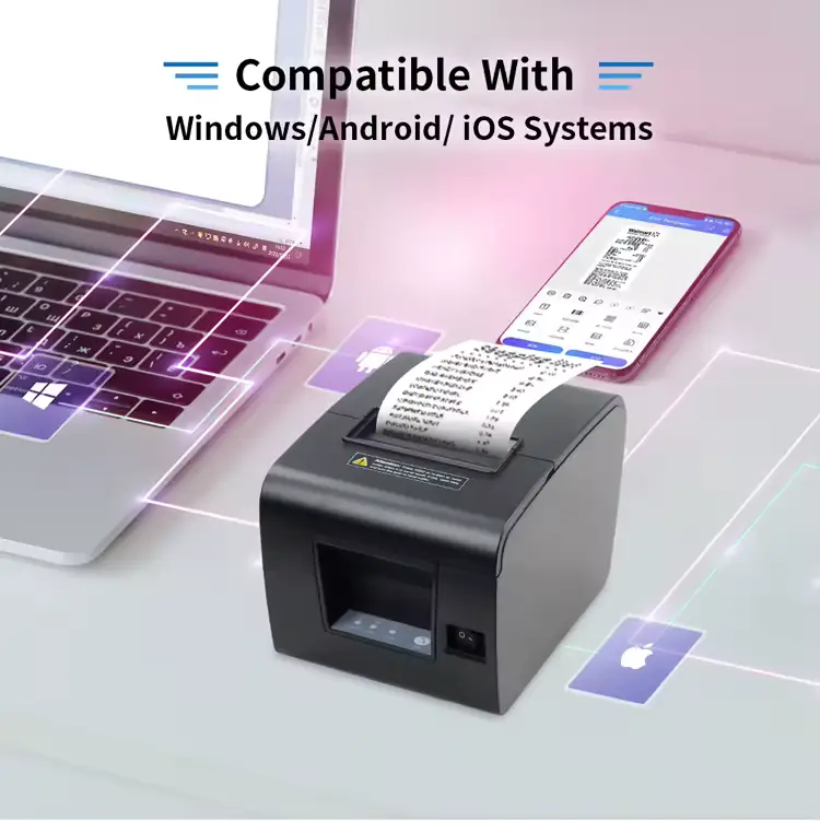 تفاصيل طابعة فواتير حرارية Xprinter XP-S300N – الصورة 5