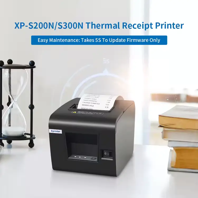 تفاصيل طابعة فواتير حرارية Xprinter XP-S300N – الصورة 6