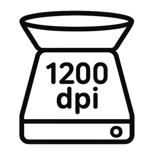 600 × 1200 dpi