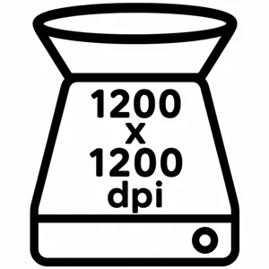 ADF: 600 × 600 dpi; scanner glass: 1200 × 1200 dpi